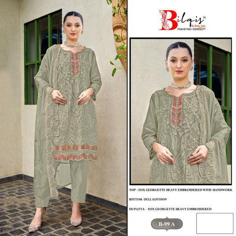 Bilqis B 99 A to D Pakistani Salwar Kameez Collection from stuff export