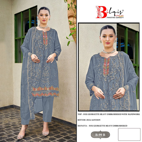 Bilqis B 99 A to D Pakistani Salwar Kameez Collection from stuff export