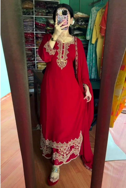 Anamsa 561 Georgette Pakistani Salwar Kameez from stuff xeport