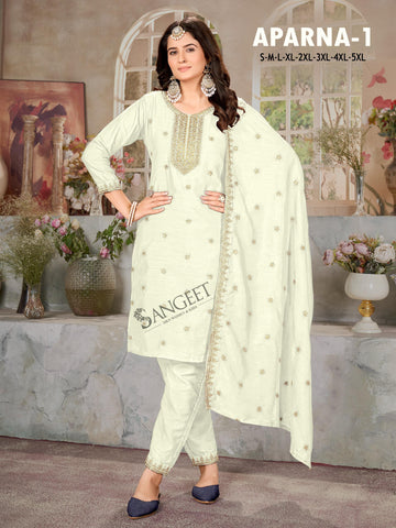 Sangeet Aparna 1 Kurti Bottom With Dupatta Collection from stuff export
