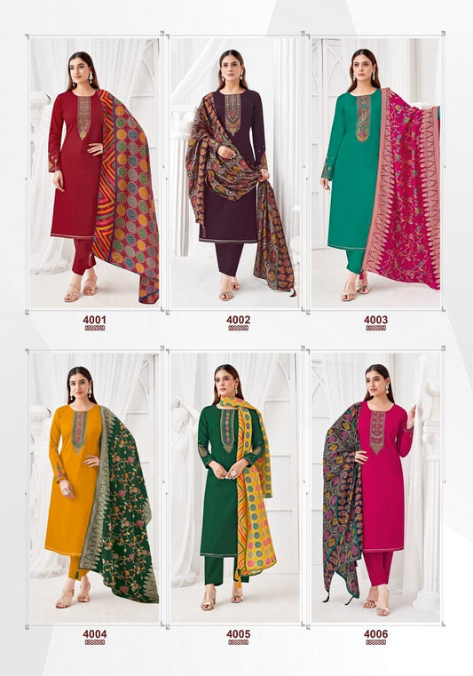 Suryajyoti Pal Vol 4 Fancy Dress Material Collection from stuff export