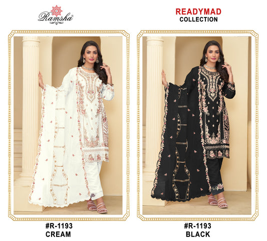 Ramsha R 1193 Nx Ready Made Pakistani Salwar Suits from stuff export