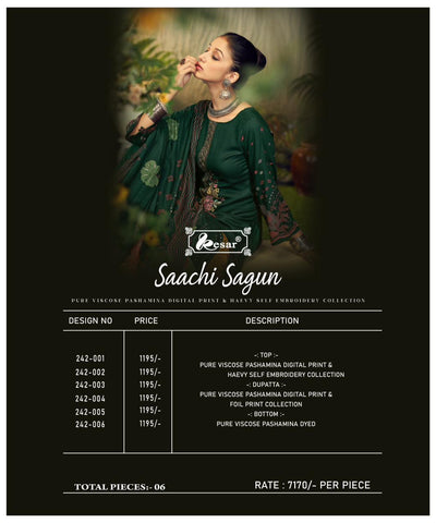 Kesar Saachi Sagun Digital Printed Dress Material Collection from stuff export