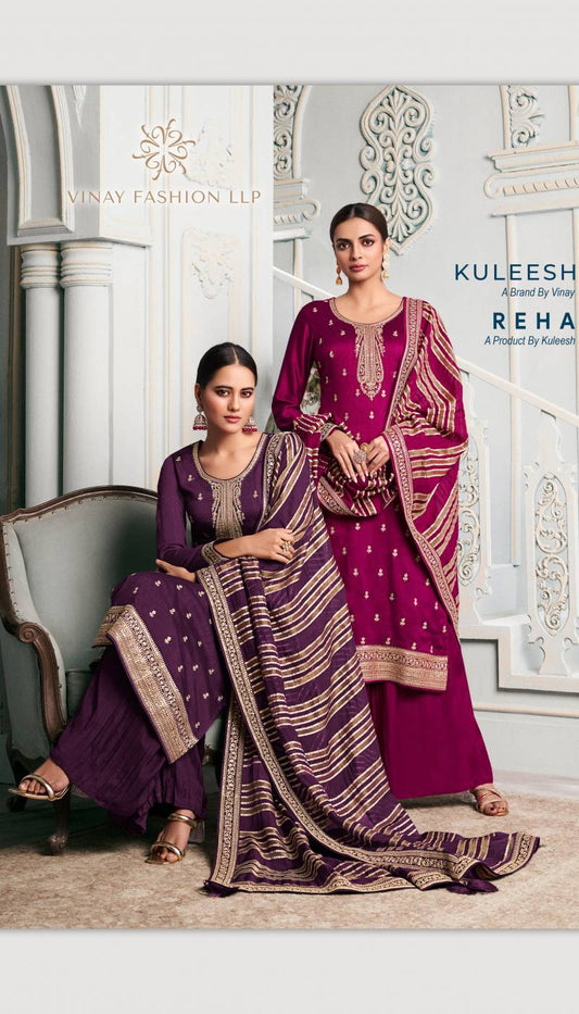 Vinay Kuleesh Reha Designer Salwar Kameez Collection from stuff export