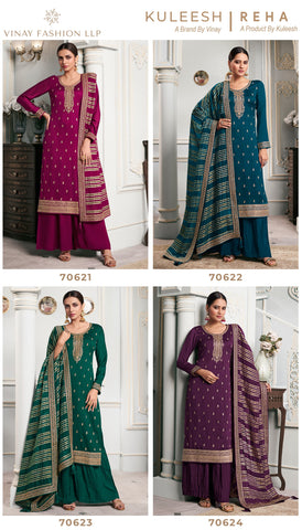 Vinay Kuleesh Reha Designer Salwar Kameez Collection from stuff export