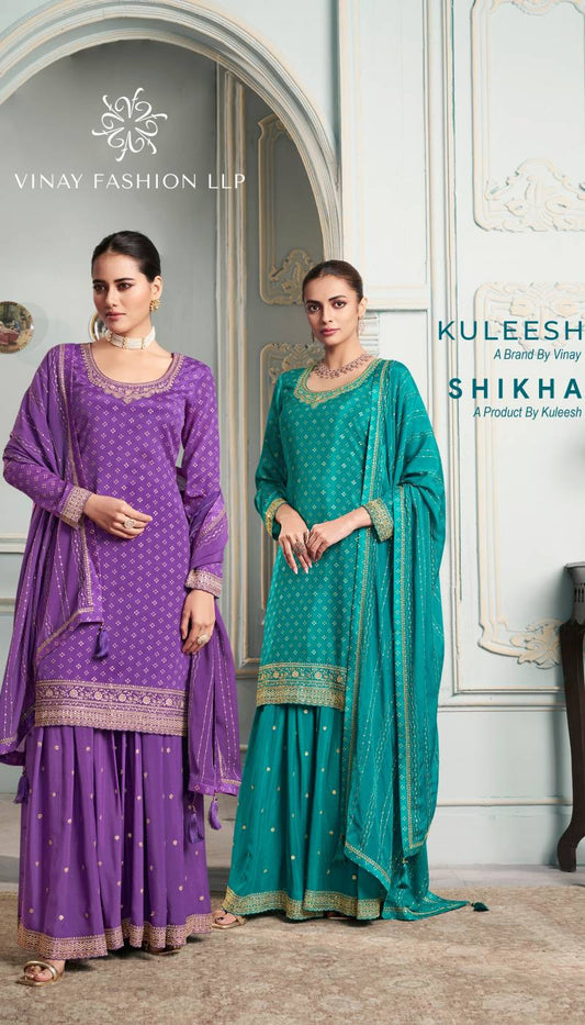 Vinay Kuleesh Shikha Designer Salwar Kameez Collection from stuff export