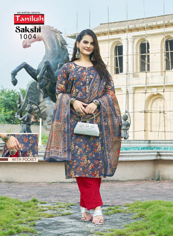 Taniksh Sakshi Vol 1 Kurti Pant With Dupatta Collection from stuff export