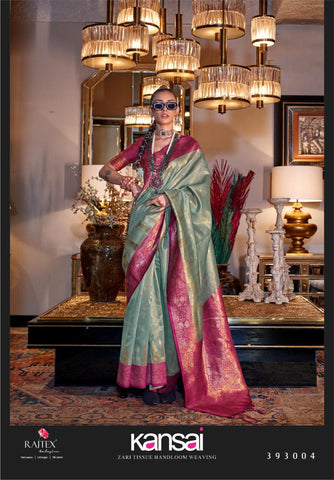 Rajtex Kansai Handwoven Fancy Sarees Collection from stuff export