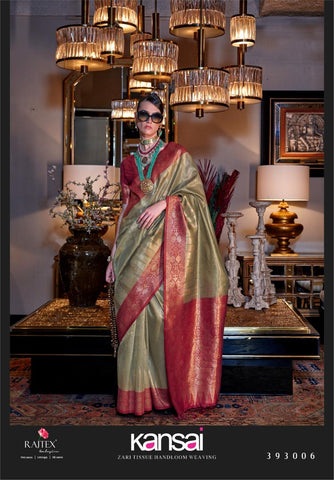 Rajtex Kansai Handwoven Fancy Sarees Collection from stuff export