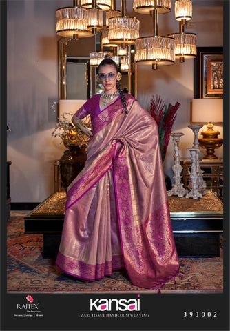 Rajtex Kansai Handwoven Fancy Sarees Collection from stuff export