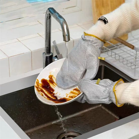 Dish Washer Gloves Home & Kitchen Pair of 1 (Pack of 2 Pcs) stuffy dishwashing gloves